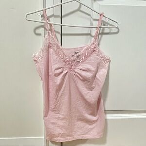 Old Navy Light Pink Camisole with Lace Detail